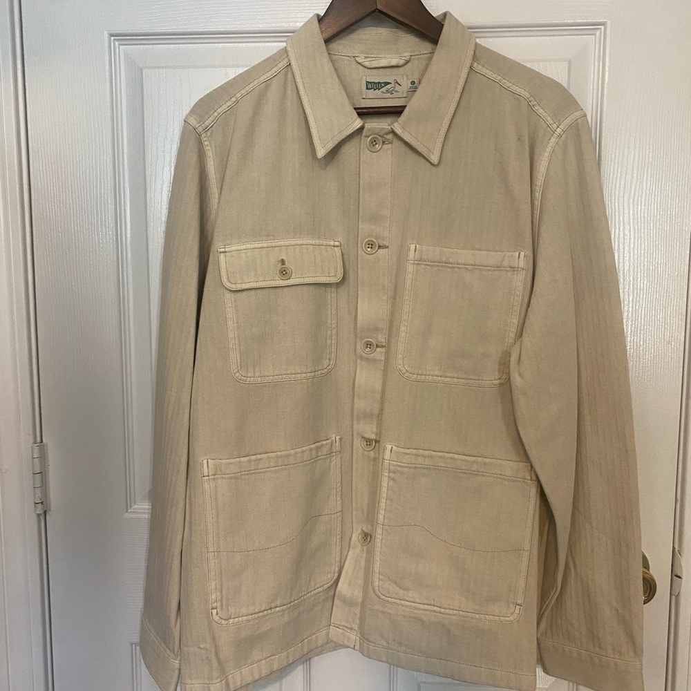Wellen garment dyed chore coat